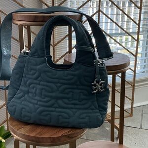 Sam Edelman Quilted Mini Shoulder Bag in Teal
